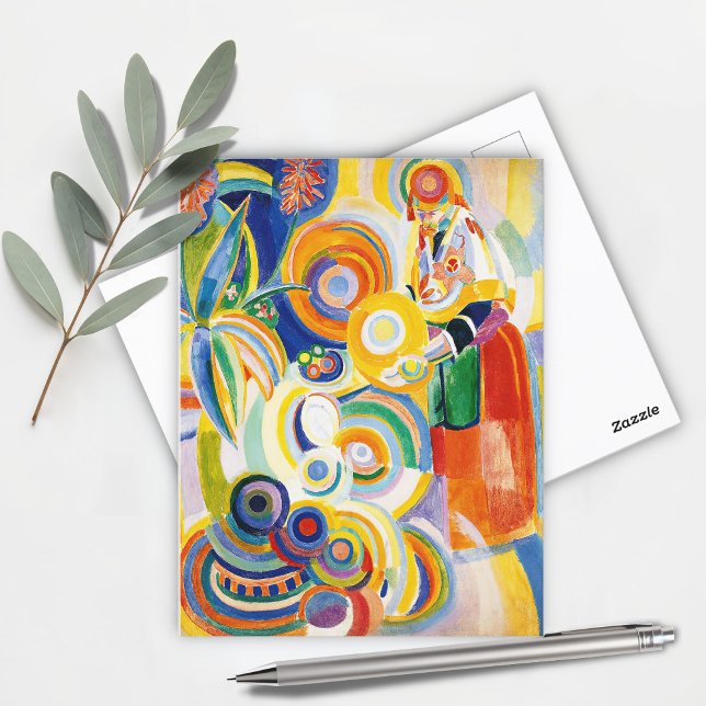 Portugisiska kvinnor, Delaunay Vykort (Skapare uppladdad)