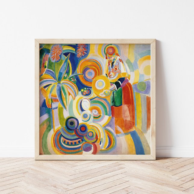 Portugisiska kvinnor | Robert Delaunay Poster (Skapare uppladdad)