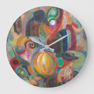 Portugisiska marknaden   Sonia Delaunay-Terk   Stor Klocka