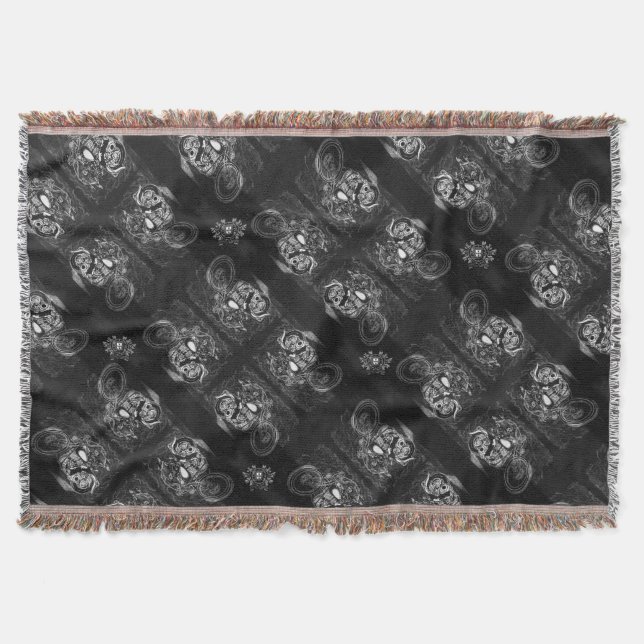 Portugisiska mönster filt (Framsidan)