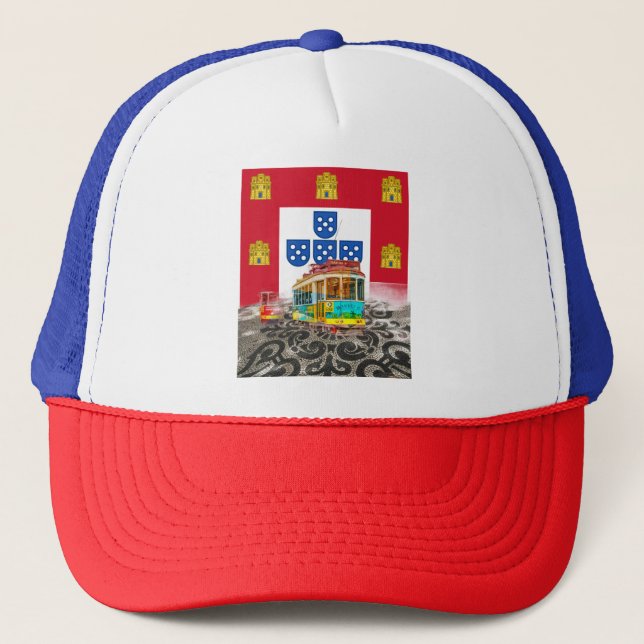Portugisiska mönster keps (Framsida)