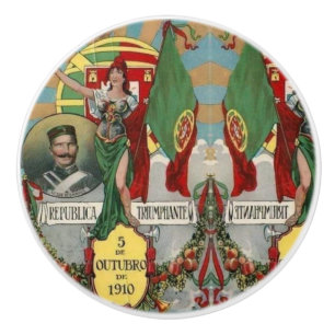 Portugisiska mönster knopp