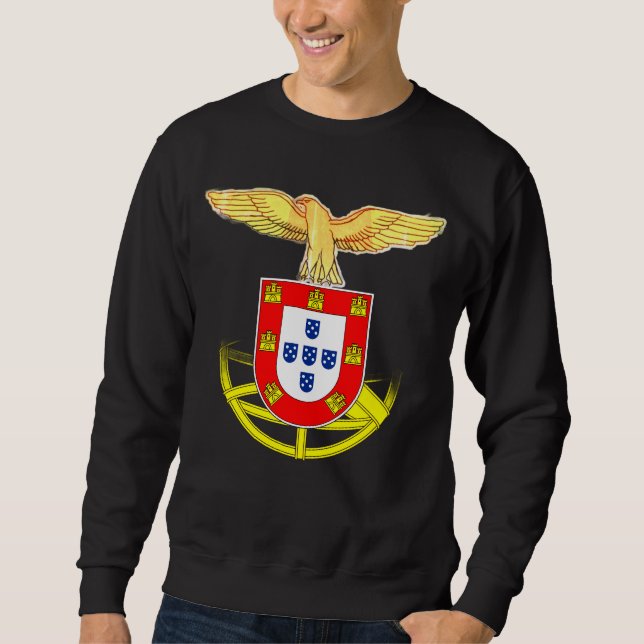 Portugisiska mönster lång ärmad tröja (Framsida)