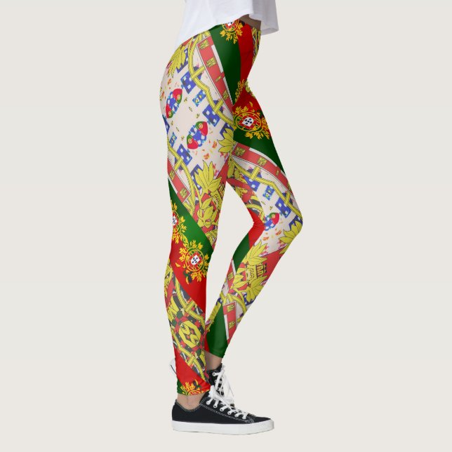 Portugisiska mönster leggings (Höger)