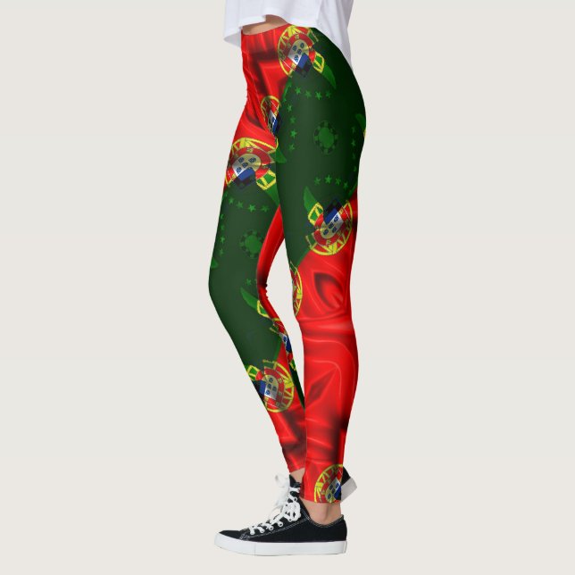 Portugisiska mönster leggings (Vänster)