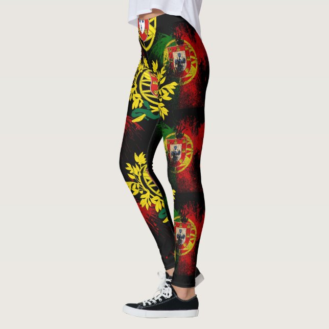 Portugisiska mönster leggings (Vänster)
