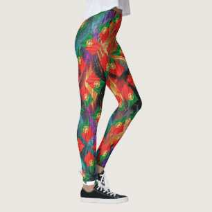 Portugisiska mönster leggings