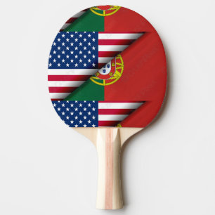 Portugisiska mönster pingisracket