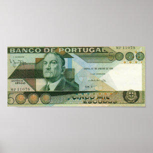 Portugisiska mönster poster