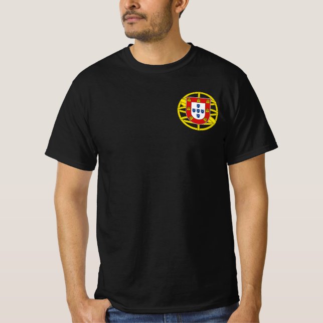 Portugisiska mönster t shirt (Framsida)
