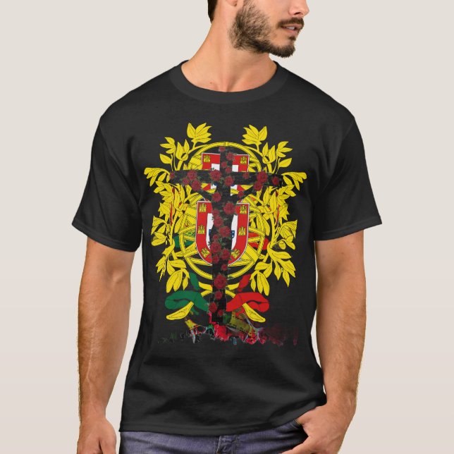 Portugisiska mönster t shirt (Framsida)