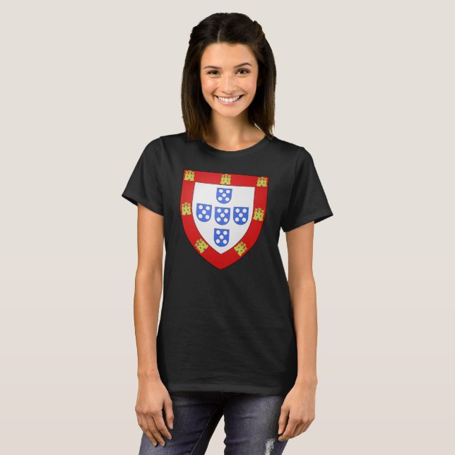 Portugisiska mönster t shirt (Hel framsida)
