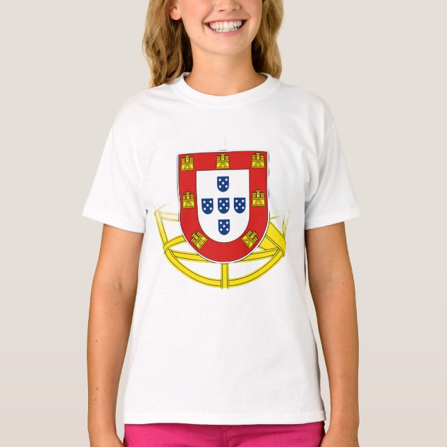 Portugisiska mönster t shirt (Framsida)