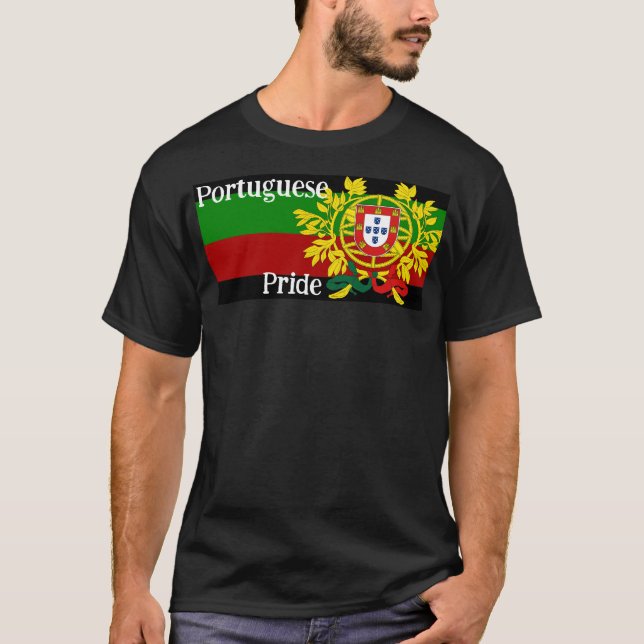 Portugisiska mönster t shirt (Framsida)