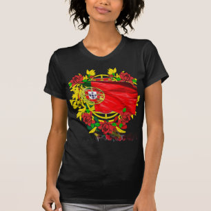 Portugisiska mönster t shirt