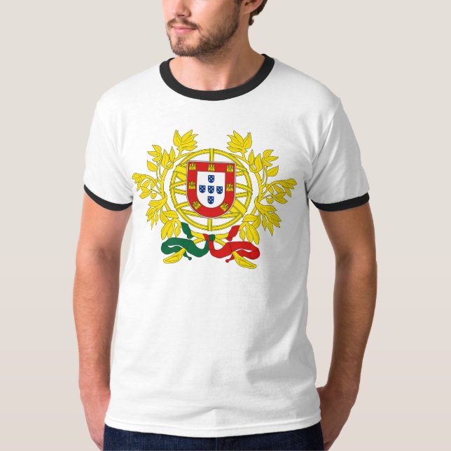 Portugisiska mönster  t shirt (Framsida)