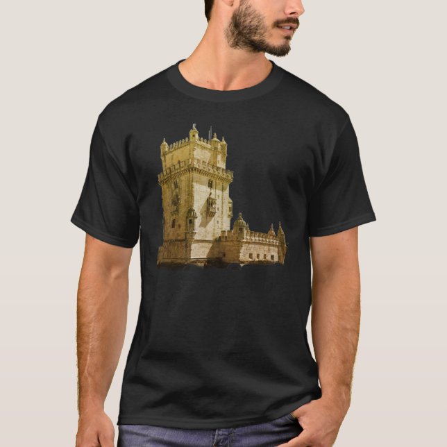 Portugisiska mönster t shirt (Framsida)