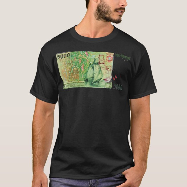 Portugisiska mönster t shirt (Framsida)