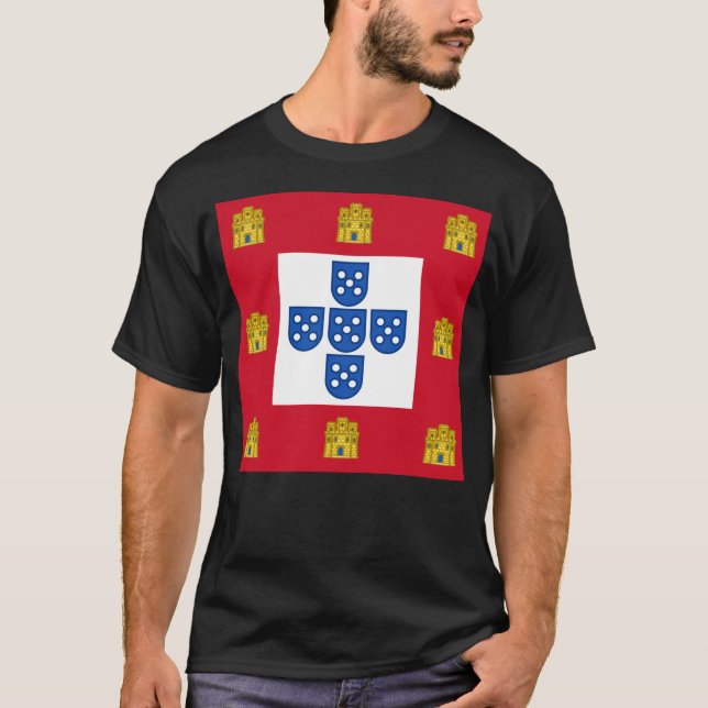 Portugisiska mönster  t shirt (Framsida)