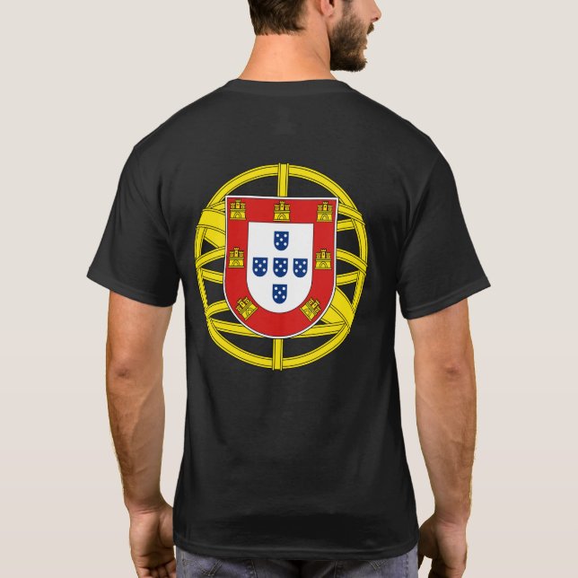 Portugisiska mönster t shirt (Baksida)