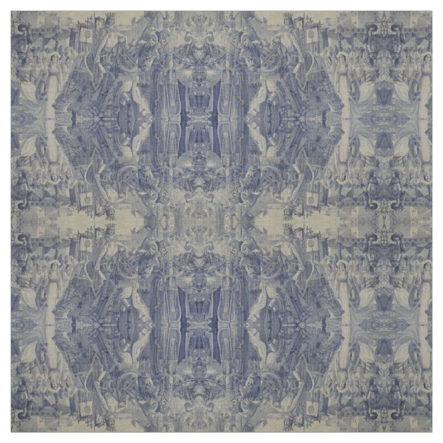 Portugisiska mönster tyg (Provkarta)