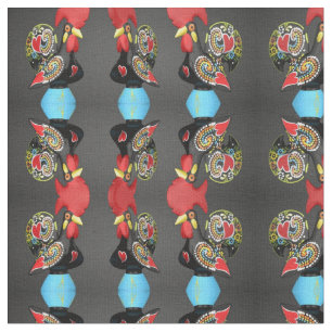 Portugisiska mönster tyg