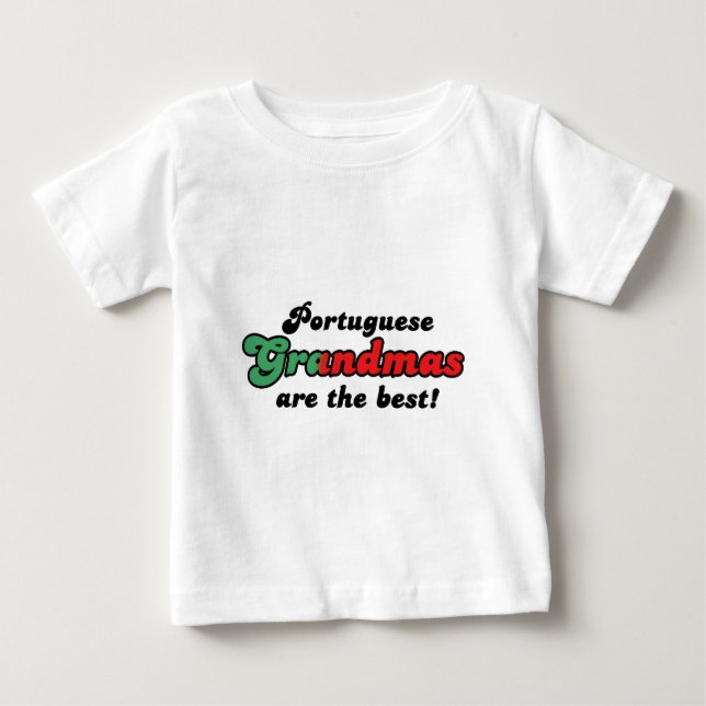 Portugisiska mormor t-shirt (Framsida)