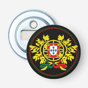 Portugisiska öppenaren Flagga, Flaska, Portugal Em Flasköppnare