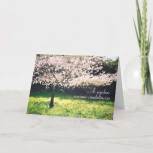 Portugisiska: Pêsames /frase inspiracional/ sympat Kort