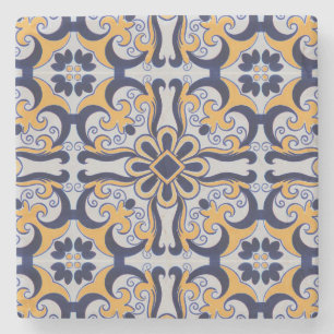 Portugisiska plattan mönster underlägg sten