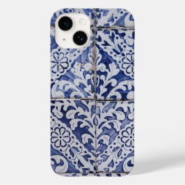 Portugisiska plattor - Azulejo Blue and White Blom