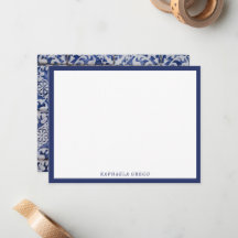 Portugisiska plattor - Azulejo Blue and White Blom