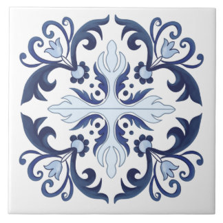 Portugisiska plattor, azulejo kakelplatta