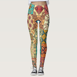 Portugisiska plattor: Azulejo stil sömlös mönster. Leggings