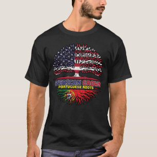 Portugisiska Portugal USA USA USA Förenta Stater T Shirt