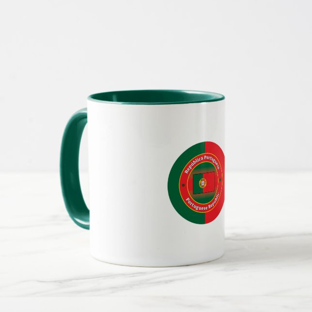 Portugisiska republiken mugg (Framsida vänster)