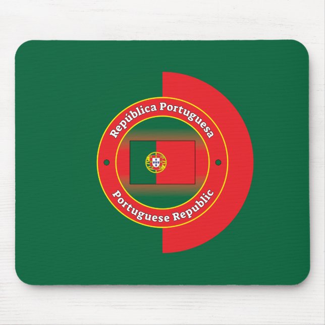 Portugisiska republiken musmatta (Framsidan)