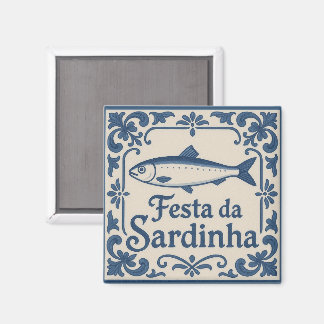 Portugisiska sardin - magnet