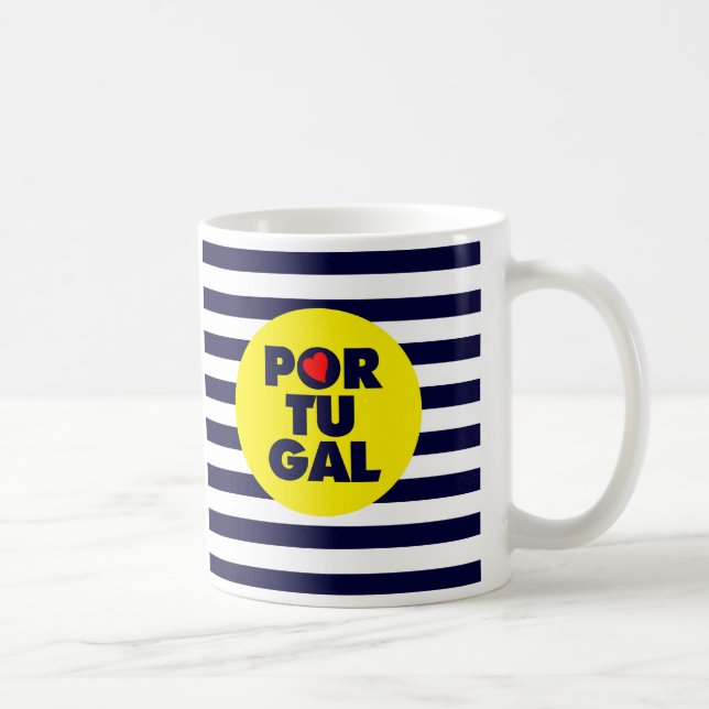 Portugisiska solskenet kaffemugg (Höger)