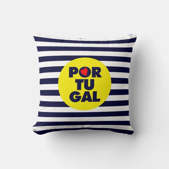 Portugisiska solskenet kudde (Framsida)