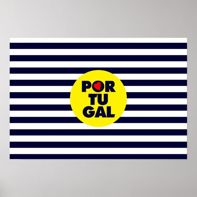 Portugisiska solskenet poster (Framsidan)