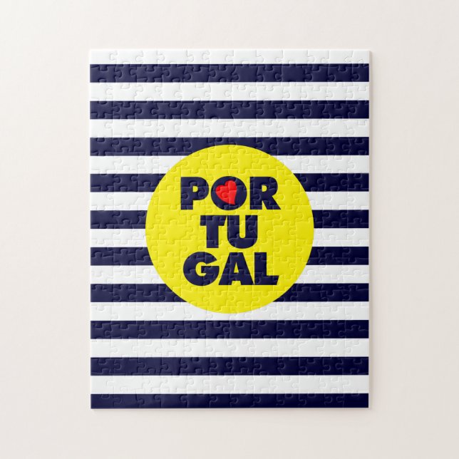 Portugisiska solskenet pussel (Vertikal)