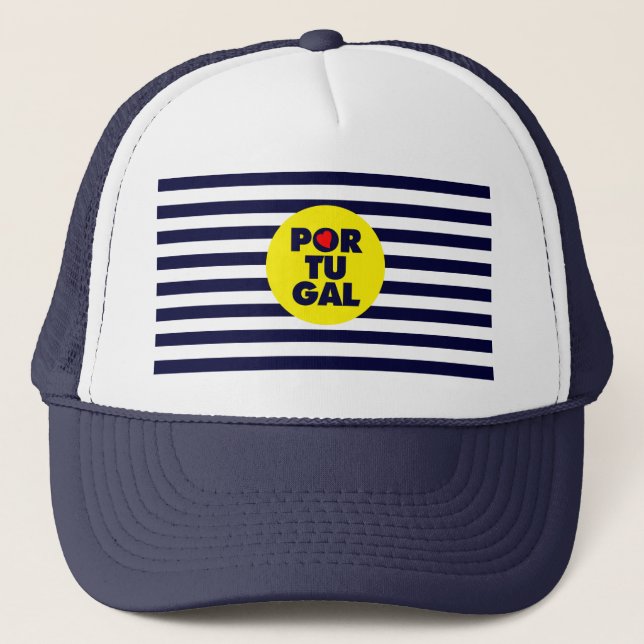 Portugisiska solskenet truckerkeps (Framsida)