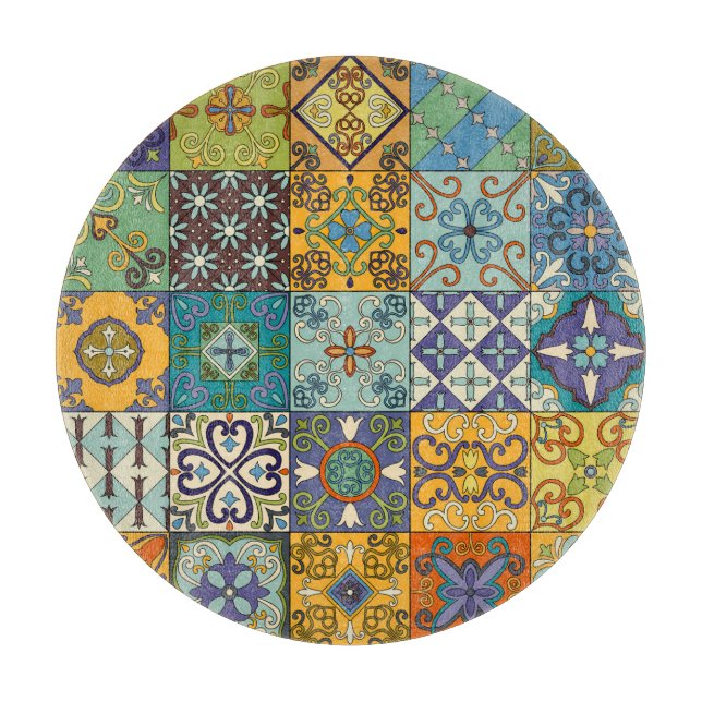 Portugisiska Talavera Tile Design (Framsidan)