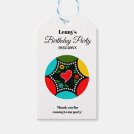 Portugisiska Tupp färg Presentetikett