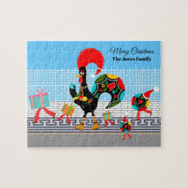 Portugisiska Tupp-gåvor och bjäsningar Parad Pussel