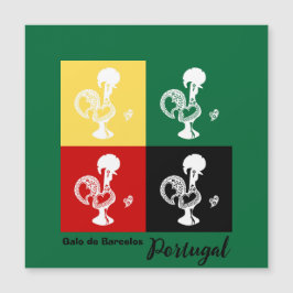 Portugisiska Tupp i den färglösa mönster