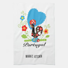 Portugisiska Tupp Kökshandduk
