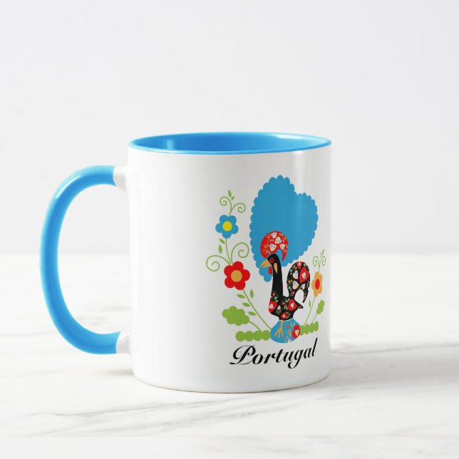Portugisiska Tupp Mugg (Vänster)