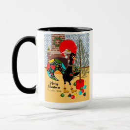 Portugisiska Tupp och ljuset till jul Mugg